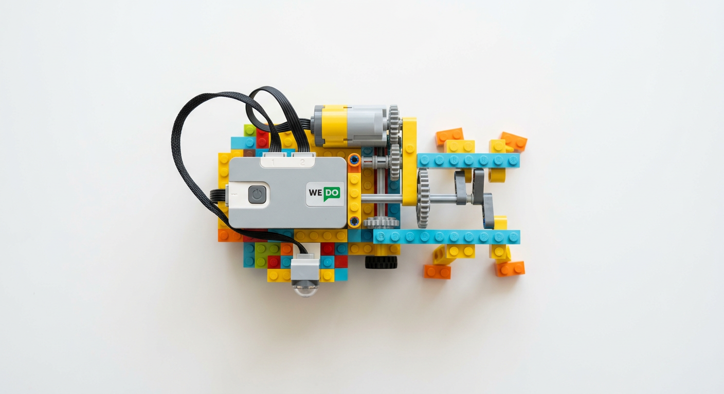 Modelo motorizado con kit LEGO WeDo 2.0